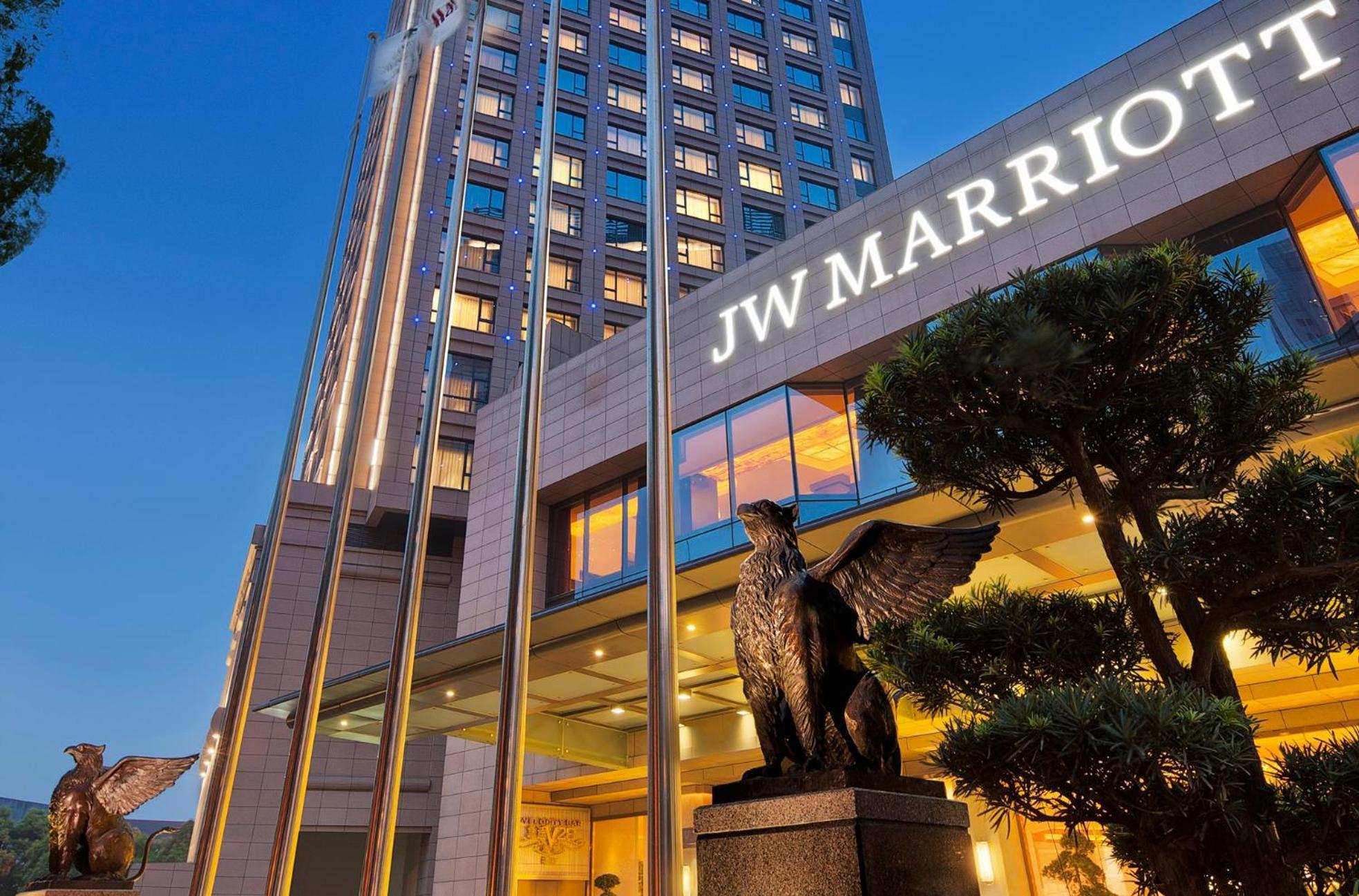 Jw Marriott Hotel Hangzhou Exterior foto